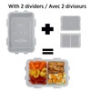 Starfrit LocknLock Plastic Divided Lunch Container - Removable Divider -