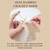 Yarn Holder Easy Installation Stable Structure Rotatable Wooden Yarn Ball