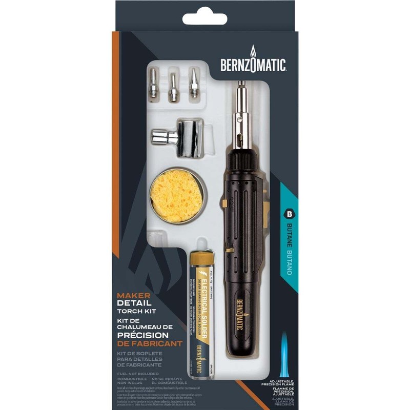 Bernzomatic 368600 Cordless Butane Micro Torch Soldering Kit