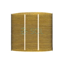 MAHLE LAK539P Air Conditioner Filter, Antibacterial, Antiviral, Natural Polyphenols, 3-Layer Construction, Deodorizing, PM2.5 Removal, Anti-Allergen, Mold / Dust Mite Resistant, High Dust Removal