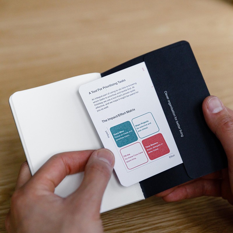 Organisation Notebook B7-3 pack