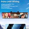 Broadway Car Rear View Mirror HD Anti Glare Universal 12