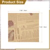 sourcing map 200pcs Wax Paper Sheets Square Sheets 7.09" x
