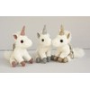 Histoire d 'Ours Unicorn Key Ring Pink