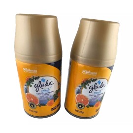 Glade Coastal Sunshine Citrus Automatic Spray Refill Air Freshener - PACK OF 2