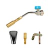 BLUEFIRE Solid Brass Pencil Flame Gas Welding Torch Head Nozzle