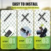 Hikeen Portable Baseball Swing Trainer with Auto Reset Tethered Ball