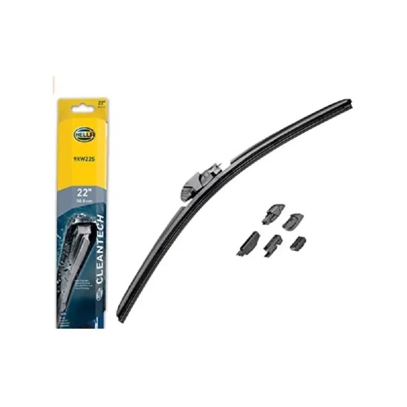 Pluma Limpiaparabrisas Curva Hella Medidas A Elegir