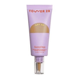 Tower 28 SunnyDays SPF 30 Tinted Sunscreen + Foundation - For Sensitive Skin - Mineral Sunscreen, Broad Spectrum UVA/UVB Sun Protection:_30 PCH