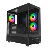 MONTECH XR, ATX Mid-Tower PC Gaming Case, 3 x 120mm