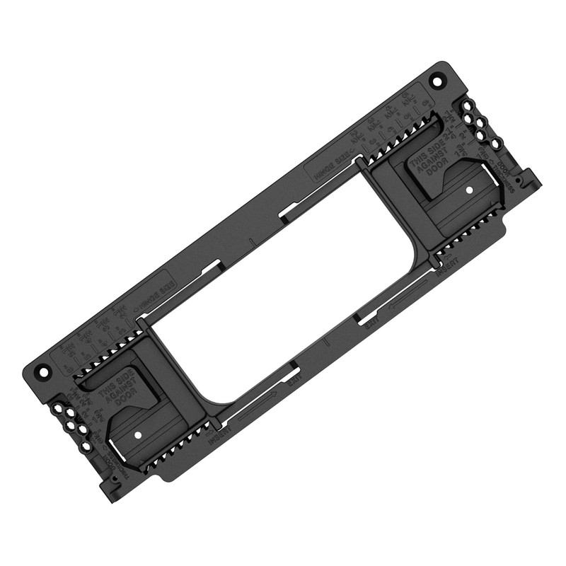 Hinge Drilling Jig Installation Locator Template for 2‑1/2 to 6