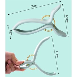DUBENS Pack of 3 Large Curtain Clips Clips Multi-Purpose Clip Beach Towel Camping Giant Surf Lounger Pram Accessories Plastic Deluxe Edition with Extra Strong Metal Springs