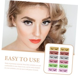 IWOWHERO 12pairs Cluster Lashes Kit Individual Eyelashes for Daily Party Makeup