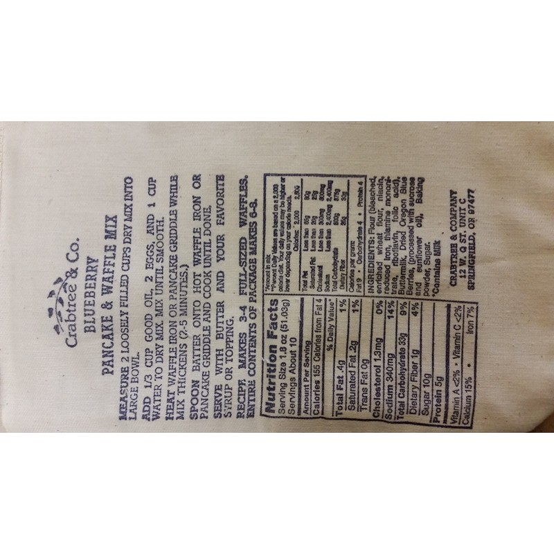 Blueberry Pancake & Waffle Mix (Buy 3 Get One Free)