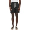 Urban Classics Men's Basic Seersucker Shorts, Black, L