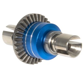 LJXSZ Differential Compatible with 1/14 1/16 MJX Hyper Go Upgrade 16207 16208 14303 14210 H16BM H16GT H16DR H16PL Rc Car Aluminum Alloy Diff Part(Blue)