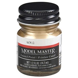 Testor Corp. Gold 1/2 oz Enamel Paint Bottle