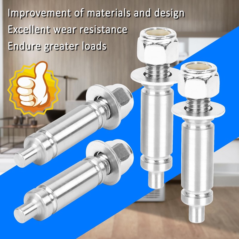 Dryer Front Back Drum Support Roller Shaft kit Replace WPW10359271,