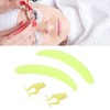 Eyelash Separator Tool, Silicone Base, Washable, Reusable, Smoother for Beauty