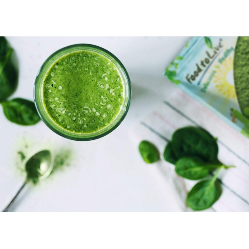 Organic Spinach Powder, 4 Ounces - Non-GMO, Raw, Vegan, Bulk