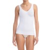 FarmaCell Shape 607 (White, S) Women's shaping control vest with