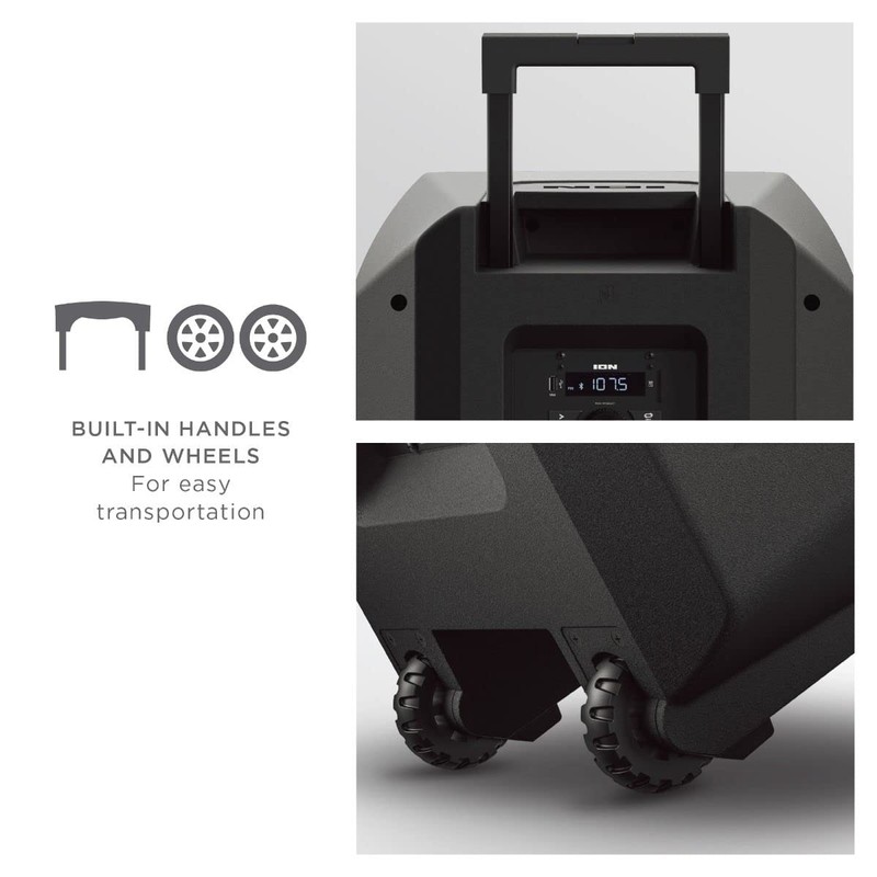 ION Total PA Prime High-Power Bluetooth Speaker System with Acoustic