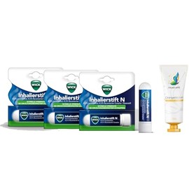 Wick inhaler pen 3 x 1 pen including a high-quality hand cream brand Faar-Apo