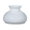 B&P Lamp Opal White Plain Style Student Shade