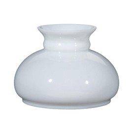 B&P Lamp Opal White Plain Style Student Shade