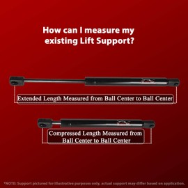 Lift Supports Depot Qty (2) Compatible With Toyota Highlander 2001 2007 Liftgate Tailgate Supports Shocks Struts