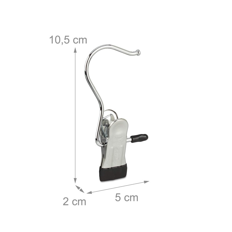 40 x Rubber Boot Clips Boot Hanger Clothes Pegs 360°