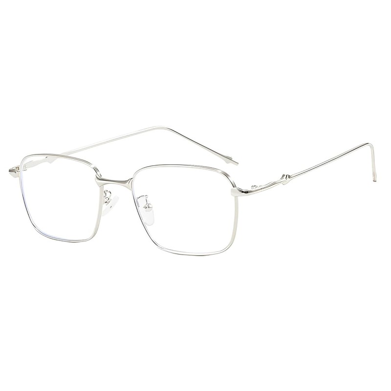 88flix Korean Glasses, Blue Light Cut, Lightweight, Small Face, Large