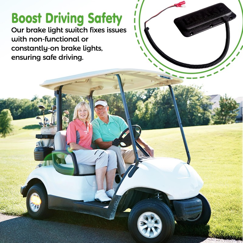 10L0L Golf Cart Universal Golf Cart Brake Light Switch Pad