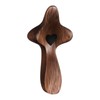 Prayer Wood, Hollow Heart Portable Prayer, Religious Keepsake for Home