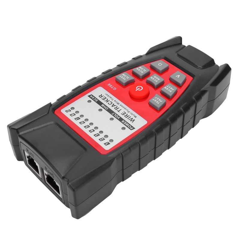 GT66 RJ11/RJ45 Multifunctional Cable Tester Line Finder Net Cable Detector