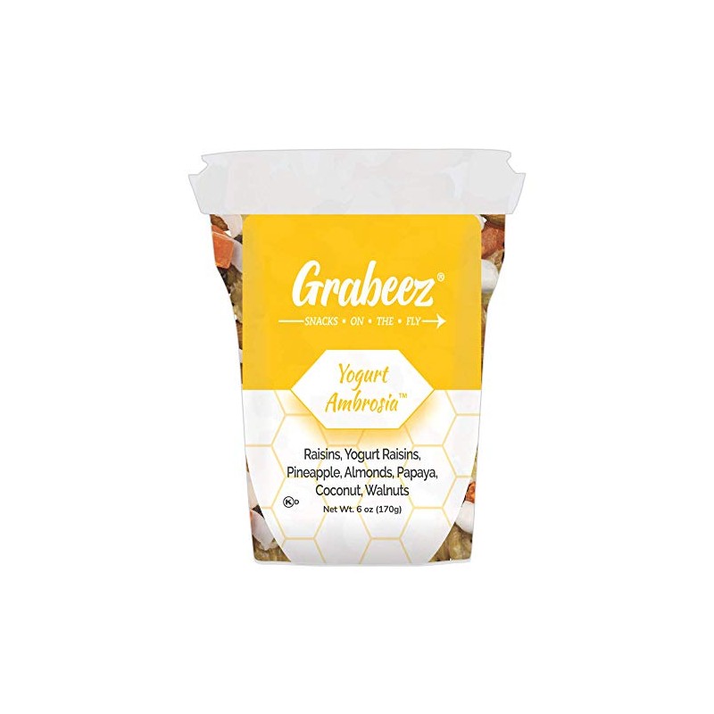 Yogurt Ambrosia Grabeez, 6oz, 12-count