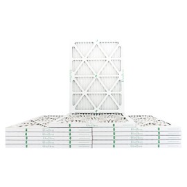 Glasfloss 14x24x1-1 Inch MERV 10 - Pack of 12 - Pleated Air Filter - Furnace Air Filter- Made in USA (Actual Size: 13 1/2 x 23 1/2 x 7/8 Inch)