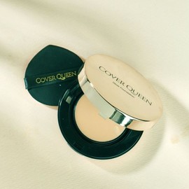 Cover Queen Cover Queen Glow Essence Cover Pact Foundation (1 product + 1 refill) / 커버퀸 커버퀸 글로우 에센스 커버팩트 파운데이션 본품1+리필1