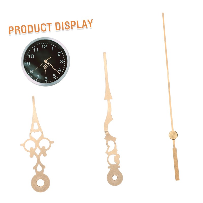 COHEALI 1 Set Decorative Clock Hands Kit of Wear Resistant