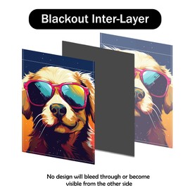 BreezyHue Hip Hop Style Dog Garden Flag 12×18 Inch Double Sided Golden Retriever with Sunglasses Cool Funny Seasonal Garden Flag Indoors Outdoors Decoration for Yard (Hip-Hop Dog)