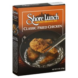 Shore Lunch Breading Mix Classic Fried Chicken, 9-Ounce (Pack of 6)