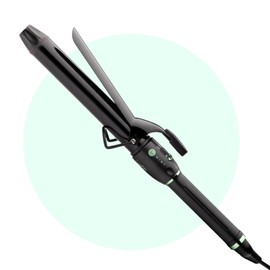 MINT Professional Extra Long Hair Curling Iron 1 1/4 inch | 2-Heater Ceramic Barrel That Stays Hot | 1.25 Inch Hair Iron Curler for Medium to Large Curls | Travel-Ready International Dual Voltage