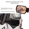 Tusk Pivot Folding UTV Mirror Kit w/A-pillar Mounts Compatible with