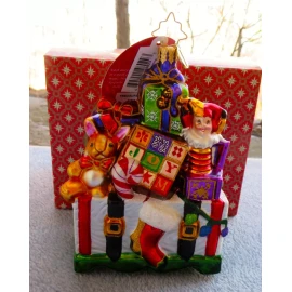 Christopher Radko Ornament Treasures for Tots, Toy Chest #1018396 New in Box