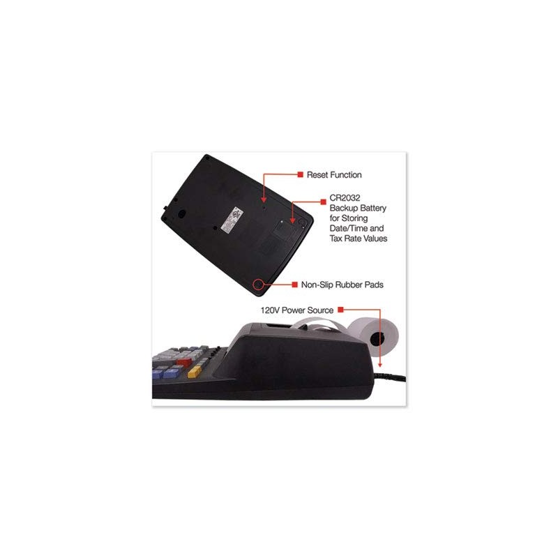 Sharp Sharp EL2196BL Standard Function Calculator, Black