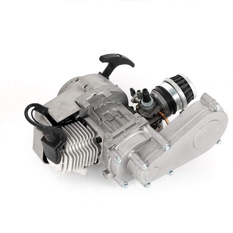 Hteedy 2 Stroke 49CC Racing Engine Motor Pull Start for