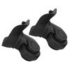 Black Suitcase Replacement Wheel A03, Calm and Robust Luggage Wheel,