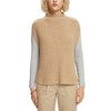 ESPRIT Women's Sweater Vest, 289/Sand 5