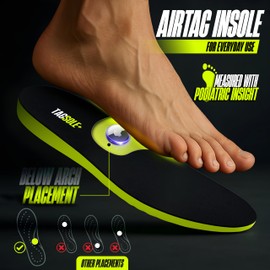 TagSole+ AirTag Shoe Insole - Comfortable & Secure AirTag Shoe Insert for Safety | Airtag Shoe Insole Kids, Elderly & Special Needs – Airtag Hidden Accessory (20-24cm / 7.87-9.45“)