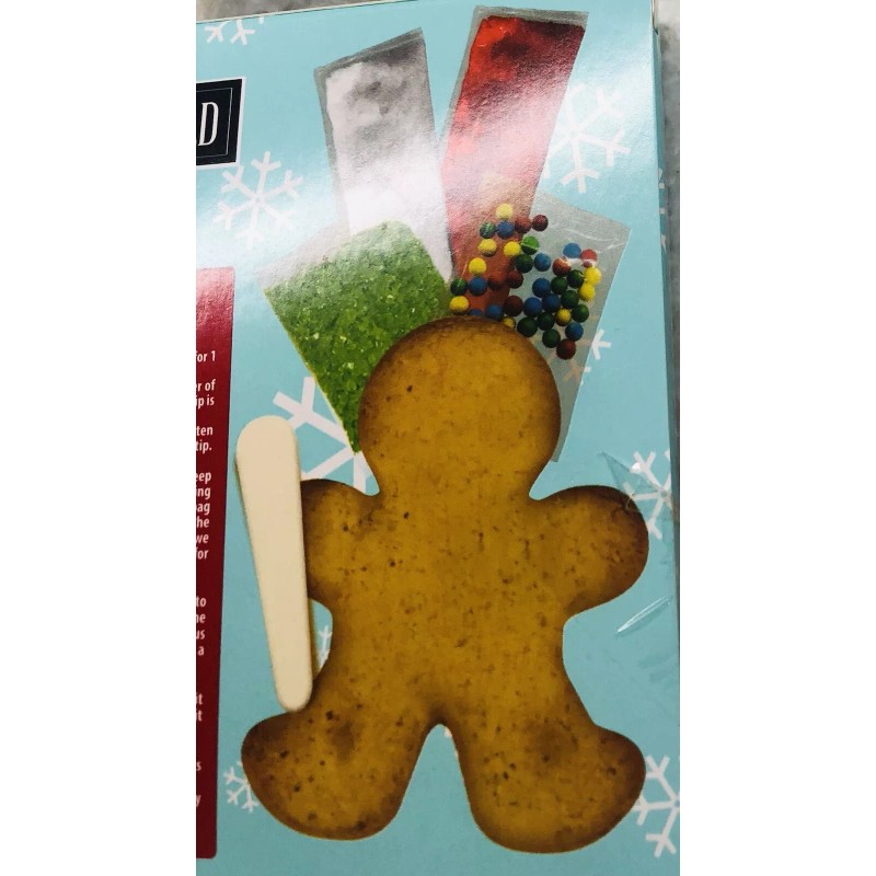 Ship N 24 Hours. New-Bakesfield Pre Baked Christmas Kit Cookie